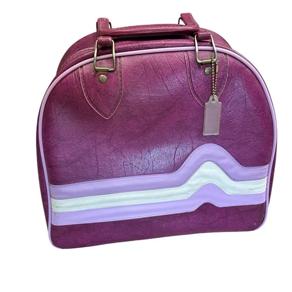 Vintage Purple Don Carter Bowling Bag - Picture 1 of 8